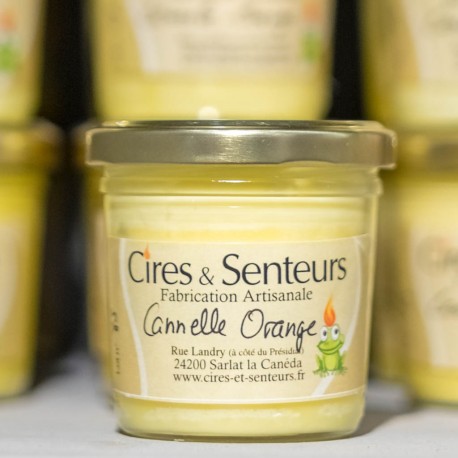Bougie Cannelle Orange