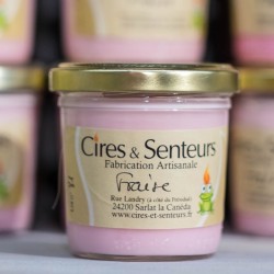 Bougie Fraise